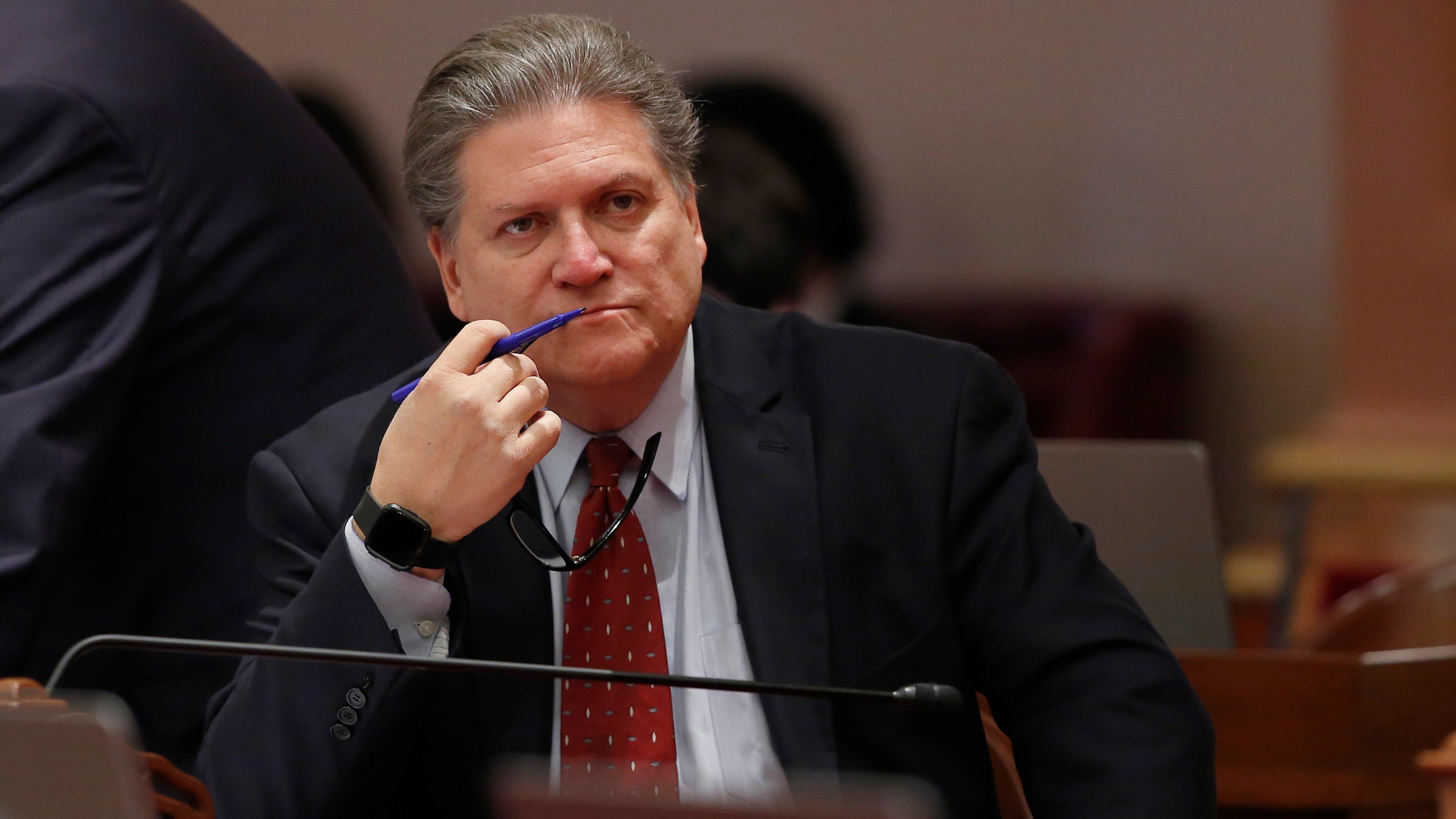 State Sen. Bob Hertzberg, D- Van Nuys is seen at the Capitol on May 16, 2019. (Rich Pedroncelli/Associated Press)