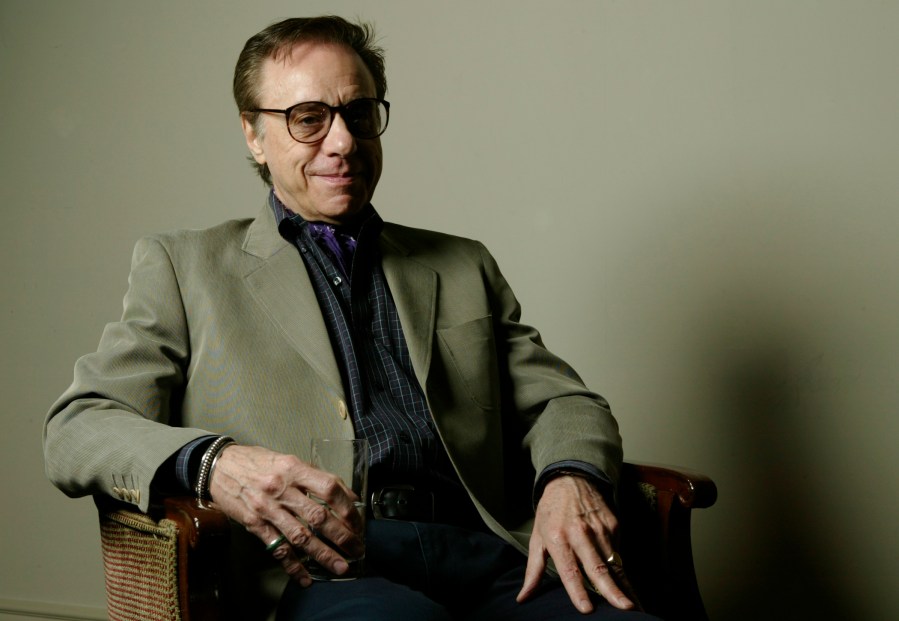 Director Peter Bogdanovich poses for a photo Feb. 17, 2005, at the Regent Beverly Hills in Beverly Hills, Calif. (AP Photo/Damian Dovarganes, File)