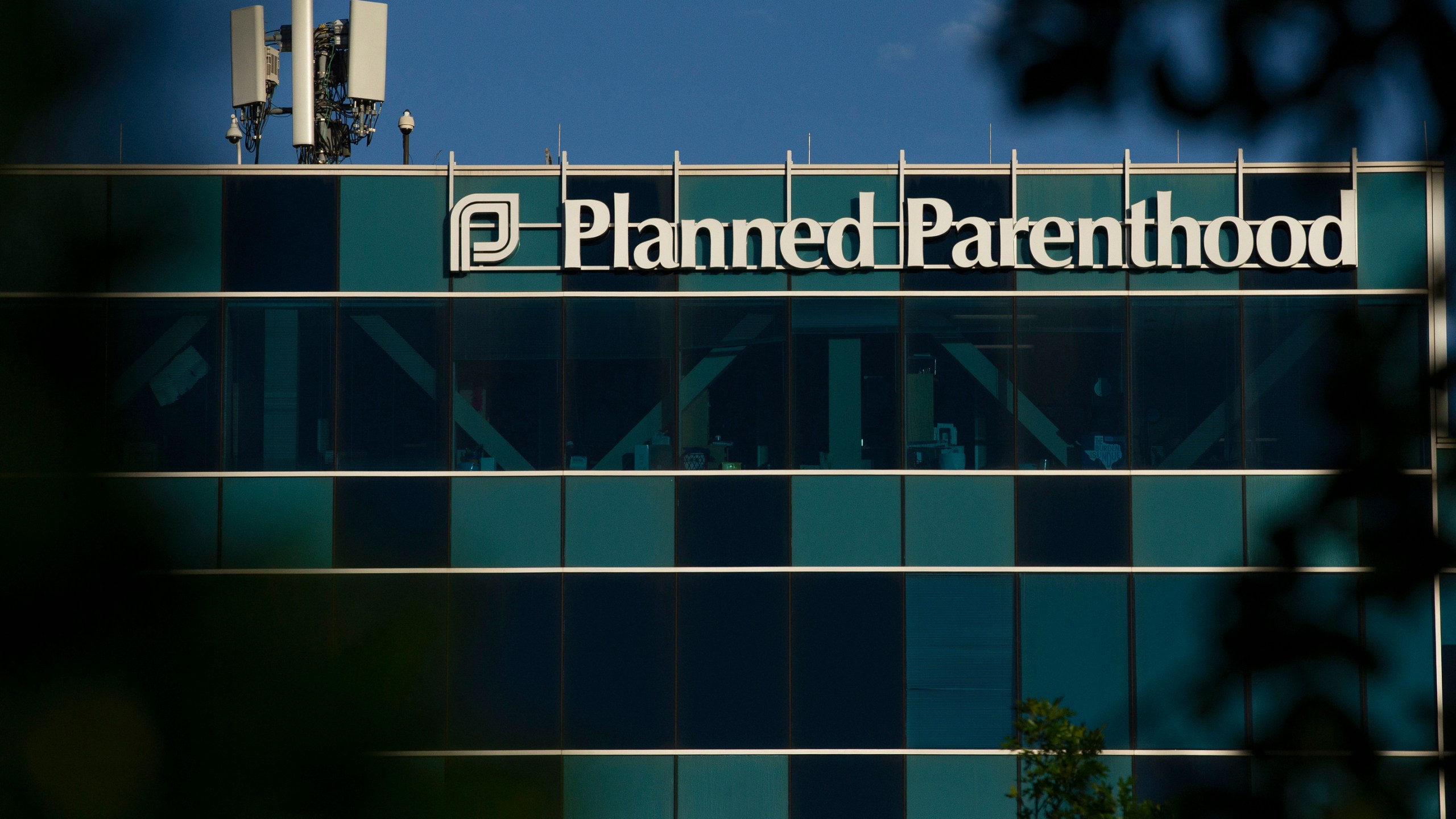 This April 19, 2019, file photo shows a Planned Parenthood building in Houston. (Godofredo A Vasquez/Houston Chronicle via AP)