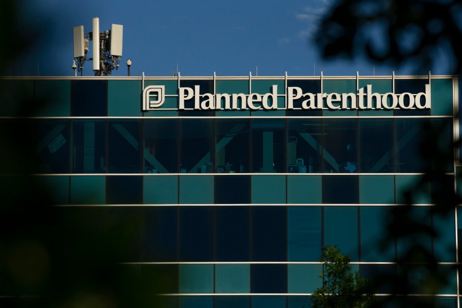 This April 19, 2019, file photo shows a Planned Parenthood building in Houston. (Godofredo A Vasquez/Houston Chronicle via AP)