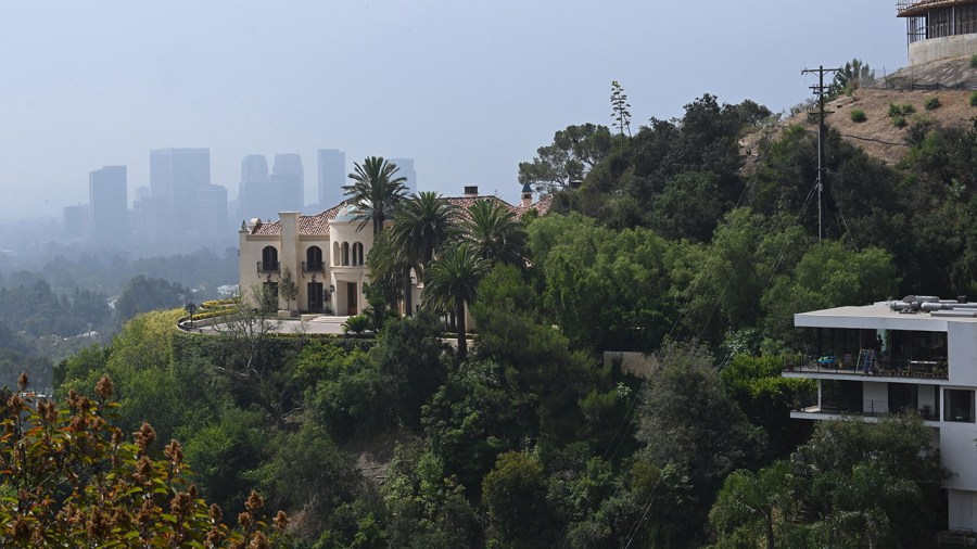 The mansion, seen here in 2019, was just listed for $85,000,0000. (Robyn Beck/AFP via Getty Images)