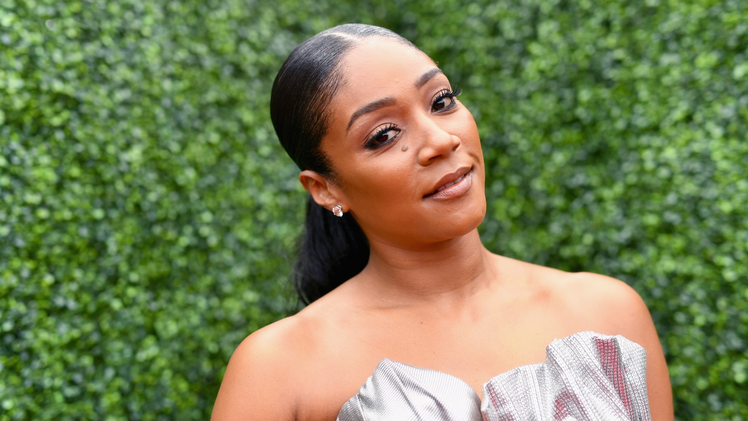 Host Tiffany Haddish attends the 2018 MTV Movie And TV Awards at Barker Hangar on June 16, 2018, in Santa Monica, California. (Emma McIntyre/Getty Images for MTV)