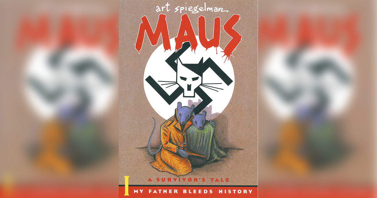 This cover image released by Pantheon shows "Maus" a graphic novel by Art Spiegelman. A Tennessee school district has voted to ban the Pulitzer Prize winning graphic novel about the Holocaust due to “inappropriate language” and an illustration of a nude woman. (Pantheon via AP)