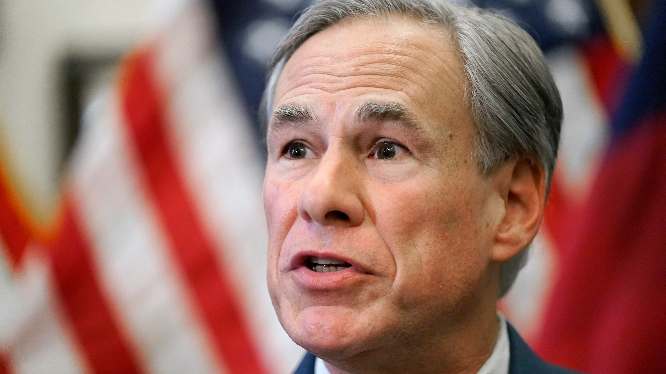 Texas Gov. Greg Abbott speaks at a news conference in Austin, Texas on June 8, 2021. (Eric Gay/Associated Press)