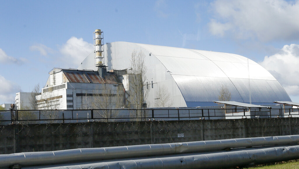 Officials believe increased radiation at the site of the Chernobyl nuclear disaster may be caused by increased military activity and vehicles “stirring up soil still contaminated from the 1986 incident." (AP Photo/Efrem Lukatsky, File)