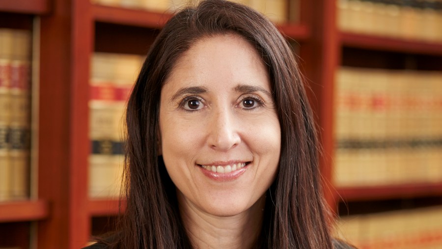 Justice Patricia Guerrero is shown this photo provided by the Fourth Appellate District Court of Appeal on Jan. 8, 2018. (Rob Andrew/Fourth Appellate District Court of Appeal via AP)