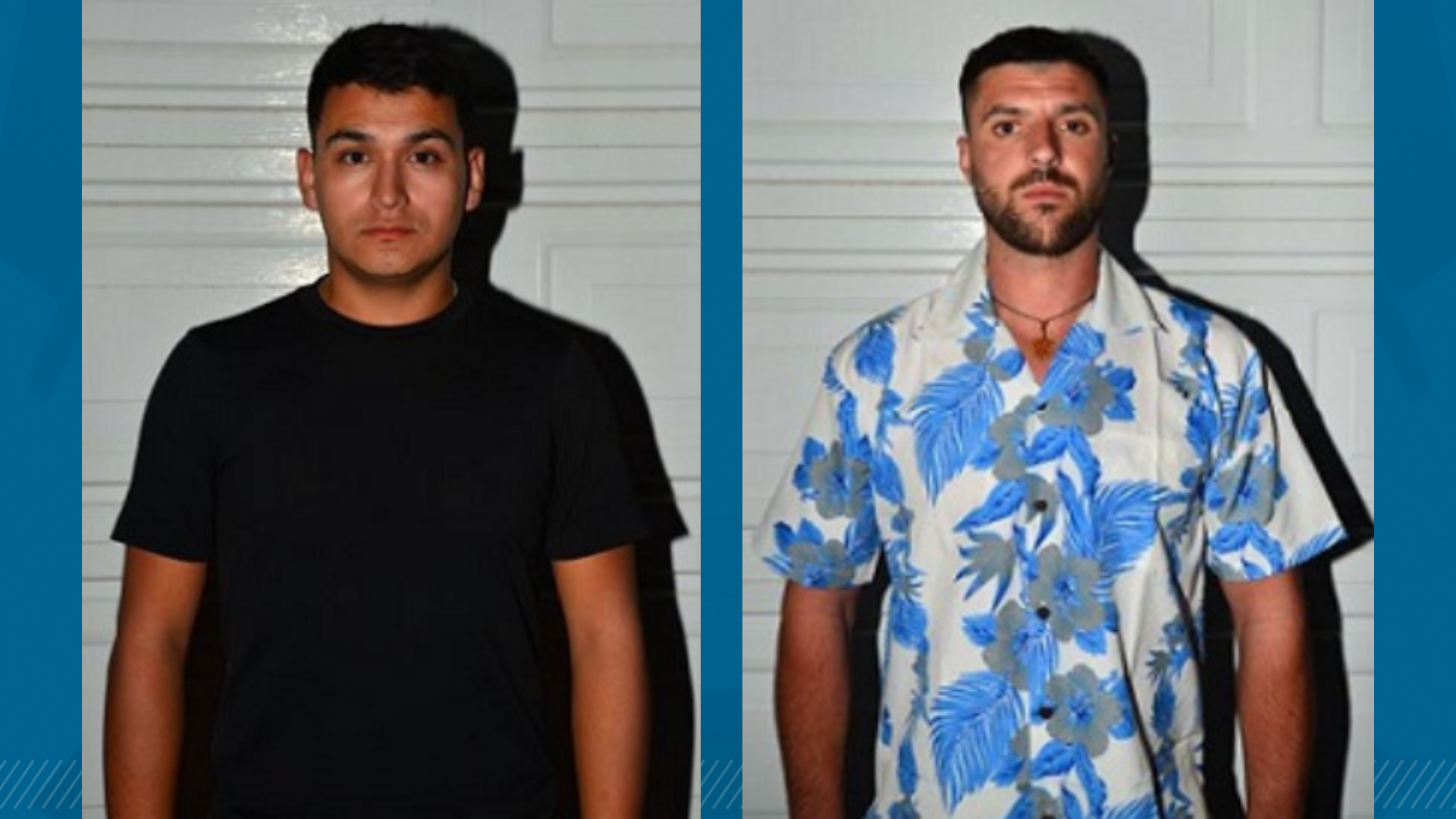 Two men wanted in connection with a murder in Hawaii were arrested in Southern California on March 9, 2022. (Honolulu Police Department)