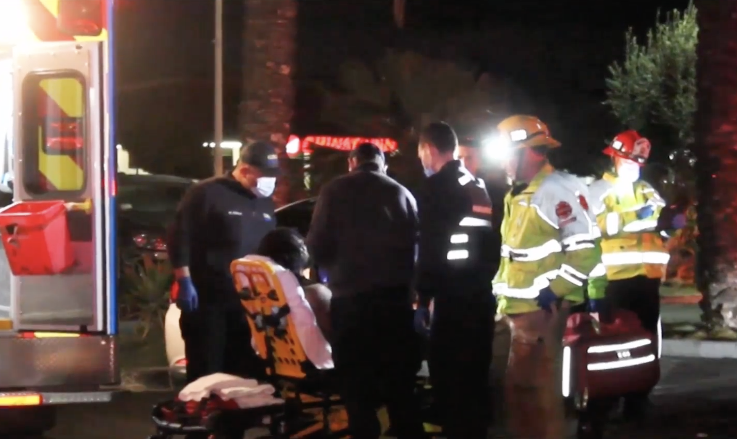 First responders at the scene of a party shooting in Oxnard March 14, 2022. (RMG News)