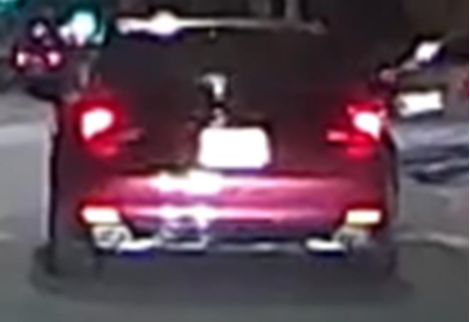 A photo of a vehicle believed to be involved in a fatal hit-and-run crash is was released by the El Monte Police Department on March 24, 2022.