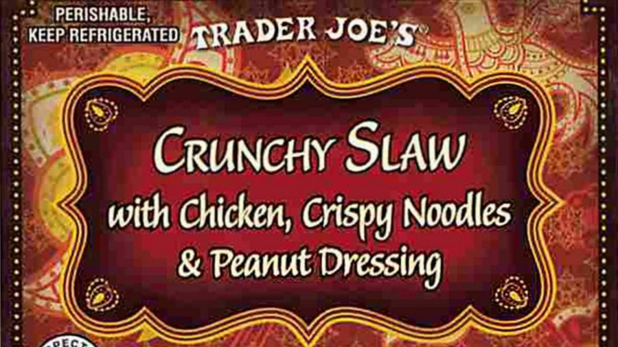 The USDA released a photo of the Trader Joe's salad that is being recalled as of March 10, 2022.