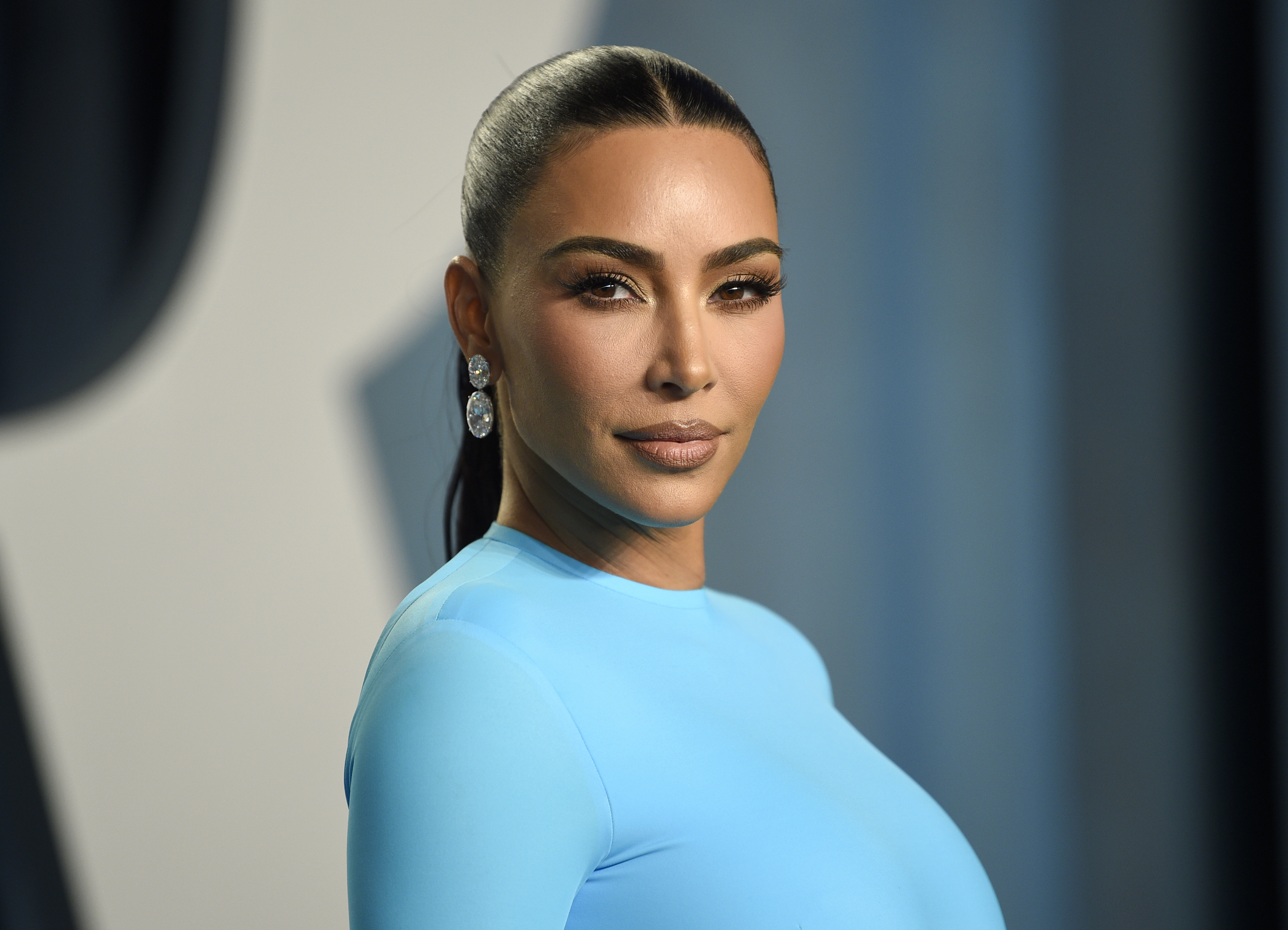 Kim Kardashian appears at the Vanity Fair Oscar Party in Beverly Hills, Calif., on March 27, 2022. (Evan Agostini/Invision/AP, File)