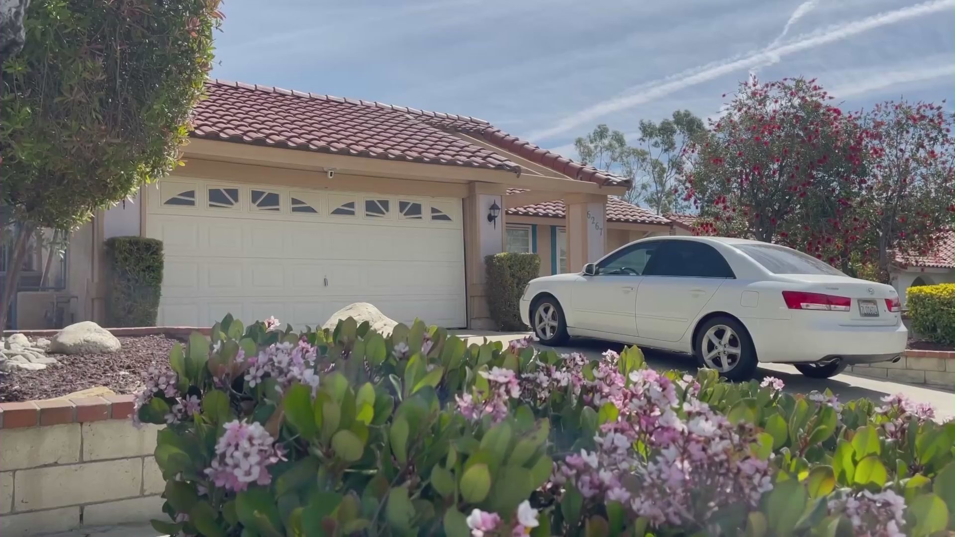 Owning a home, like this one shown on April 22, 2022, is increasingly difficult for many Inland Empire residents. (KTLA)