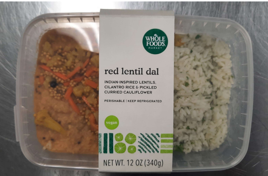 Whole Foods Market red lentil dal is being recalled due to potential listeria contamination. (Bakkavor)