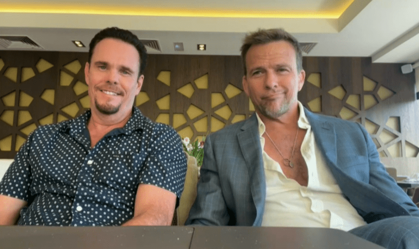 Kevin Dillon and Sean Patrick Flanery