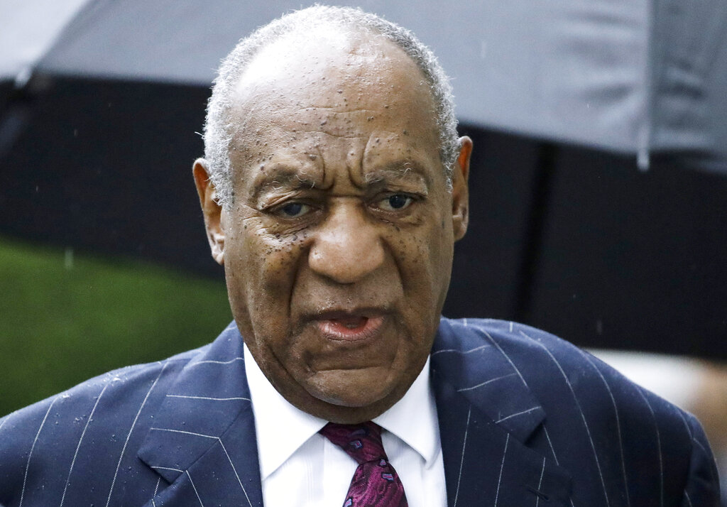 Bill Cosby arrives for a sentencing hearing following his sexual assault conviction at the Montgomery County Courthouse in Norristown Pa., on Sept. 25, 2018. (Matt Rourke/Associated Press)