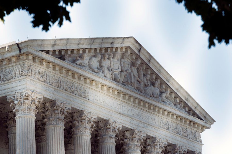 The U.S. Supreme Court is seen on June 15, 2022. (Manuel Balce Ceneta/Associated Press)