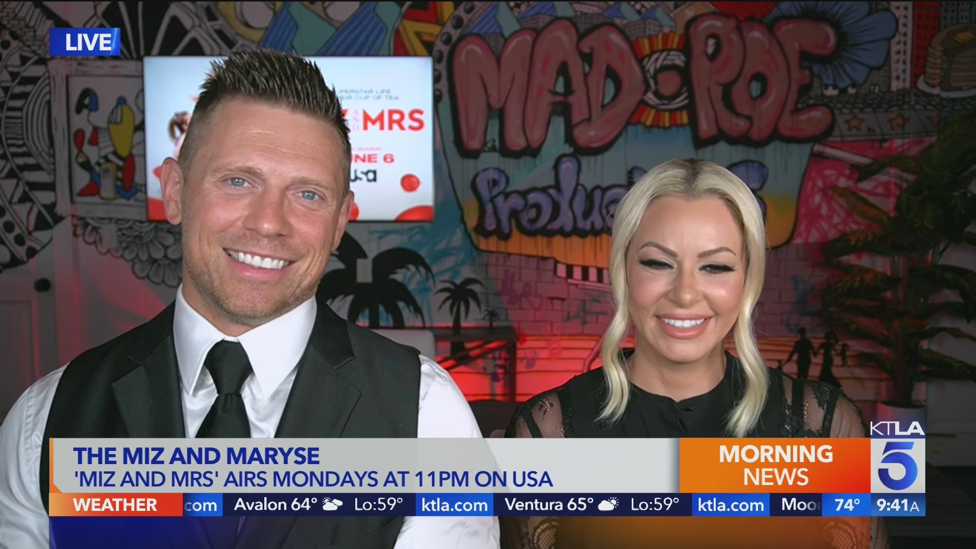 Mike "The Miz" Mizanin and Maryse Mizanin