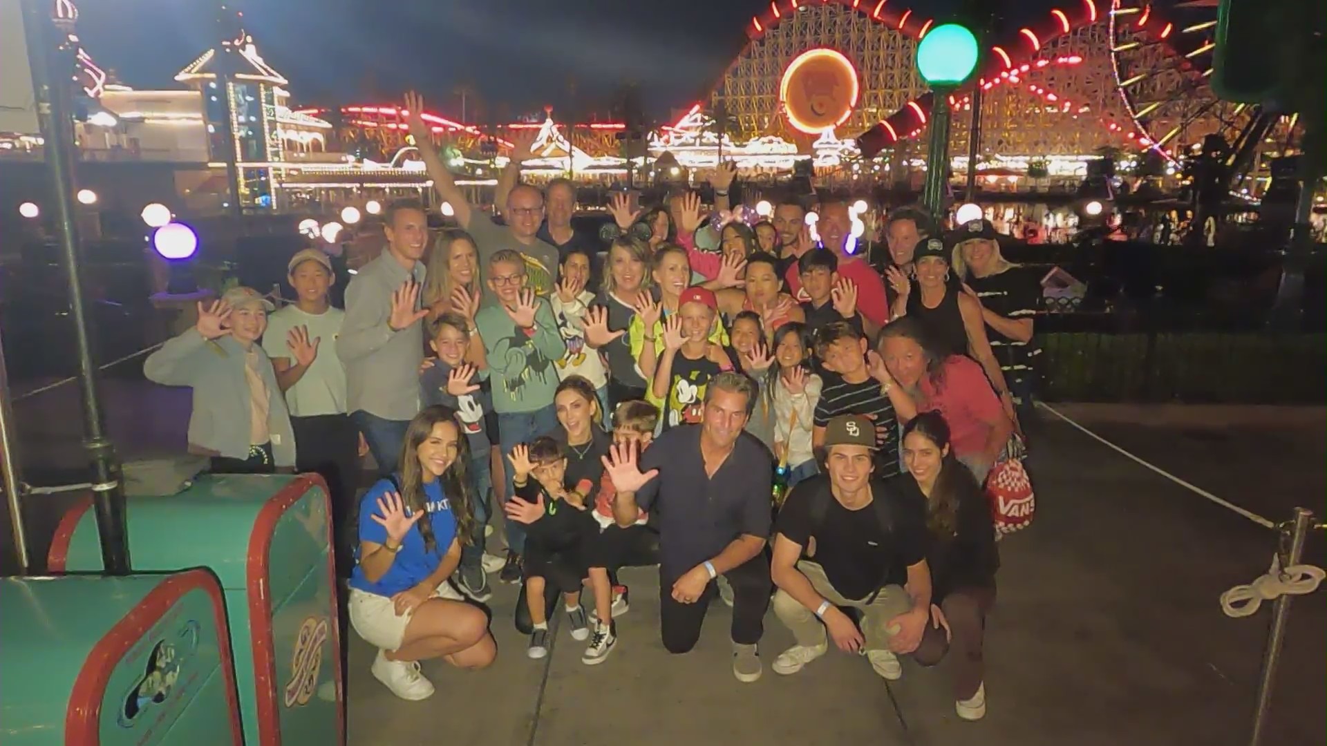 The KTLA family helped raise money for Children's Hospital of Orange County at Disneyland on Aug. 27, 2022. (KTLA)