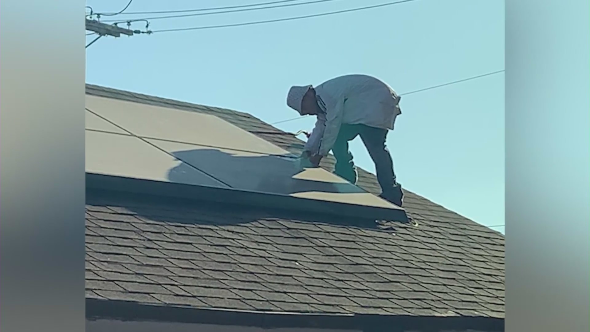 A vandal, shown in this undated photo, has caused thousands of dollars in damage in the Mid-City area, neighbors say. (Astro Garmemdia)