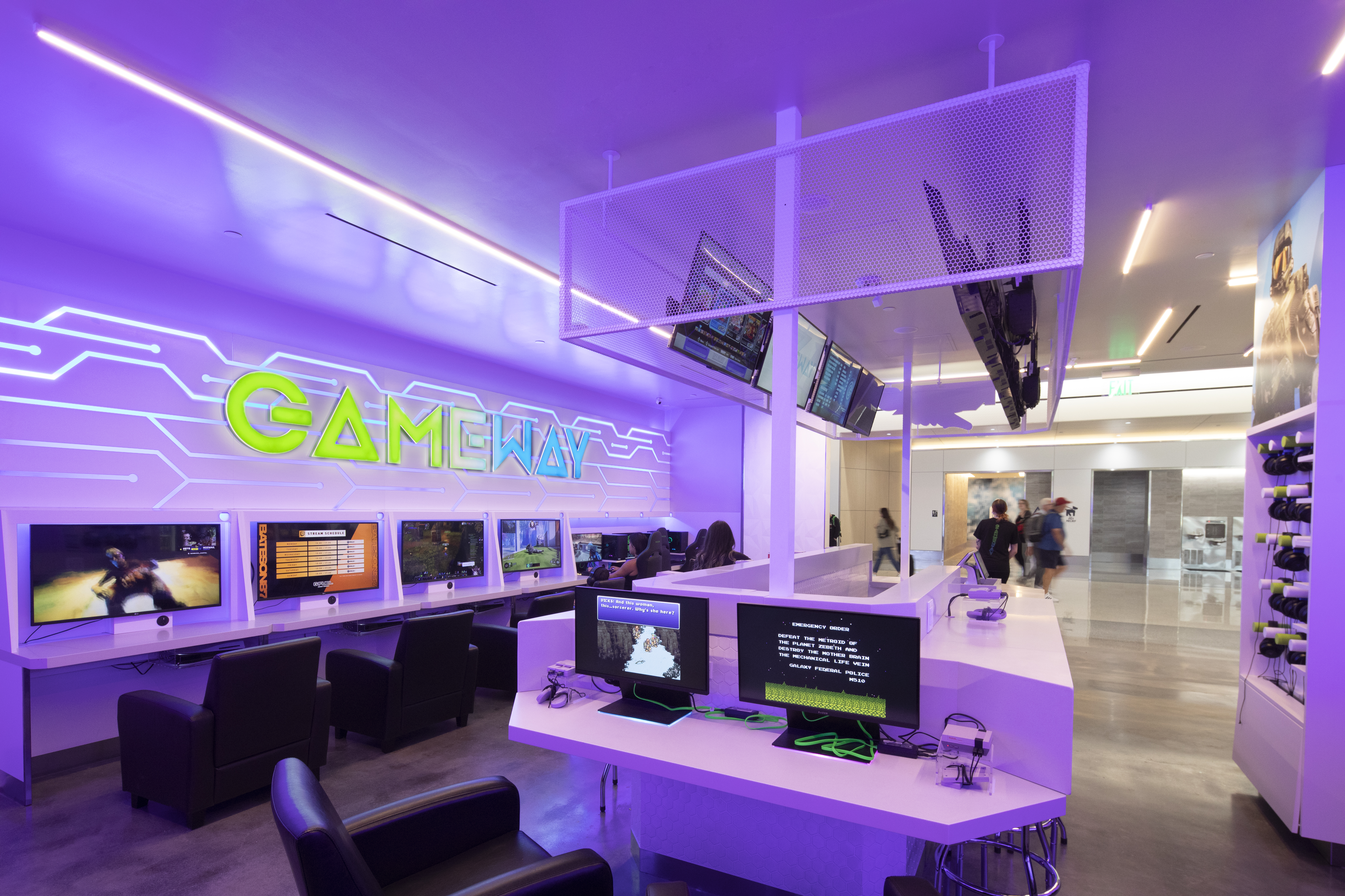 Gameway opening up at Delta Terminal at the Los Angeles International Airport.