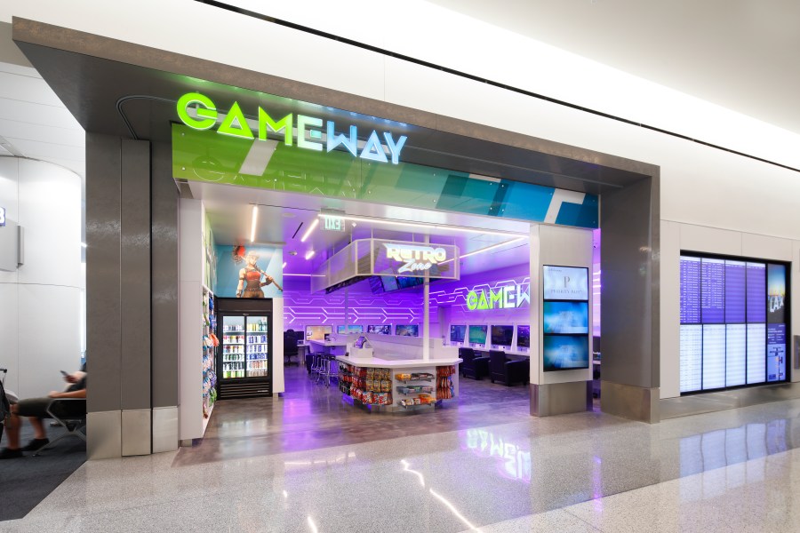 Gameway opening up at Delta Terminal at the Los Angeles International Airport. (LAX)