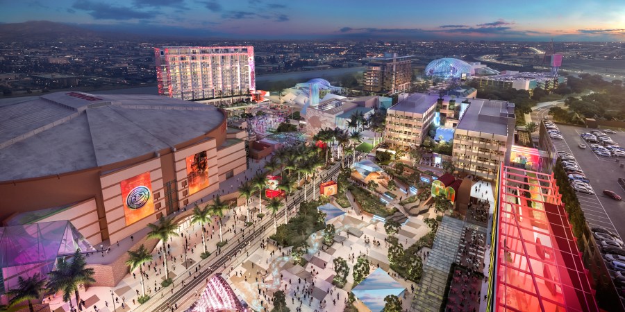 A brand new $4 billion dollar mixed-use entertainment project has been approved by Anaheim city council. (ocV!BE)