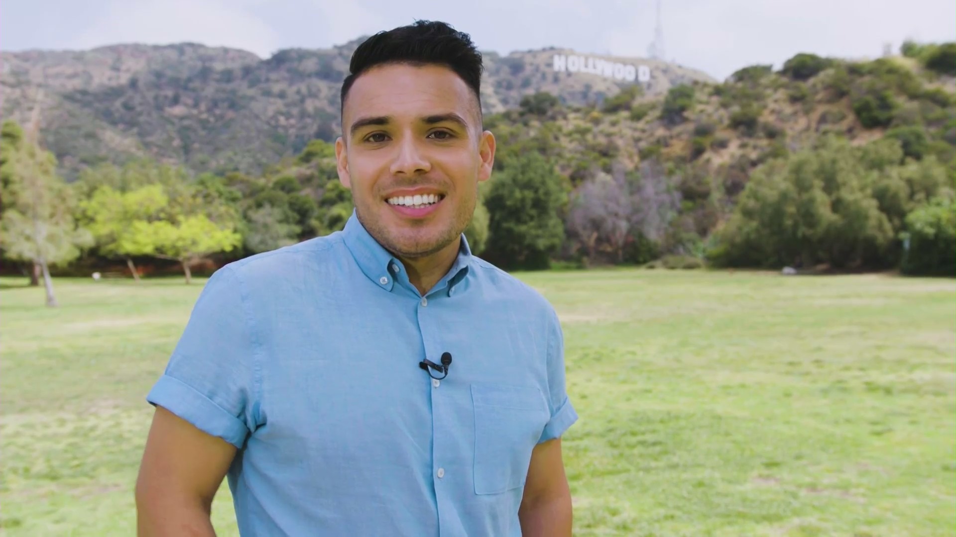 KTLA 5 reporter Carlos Herrera