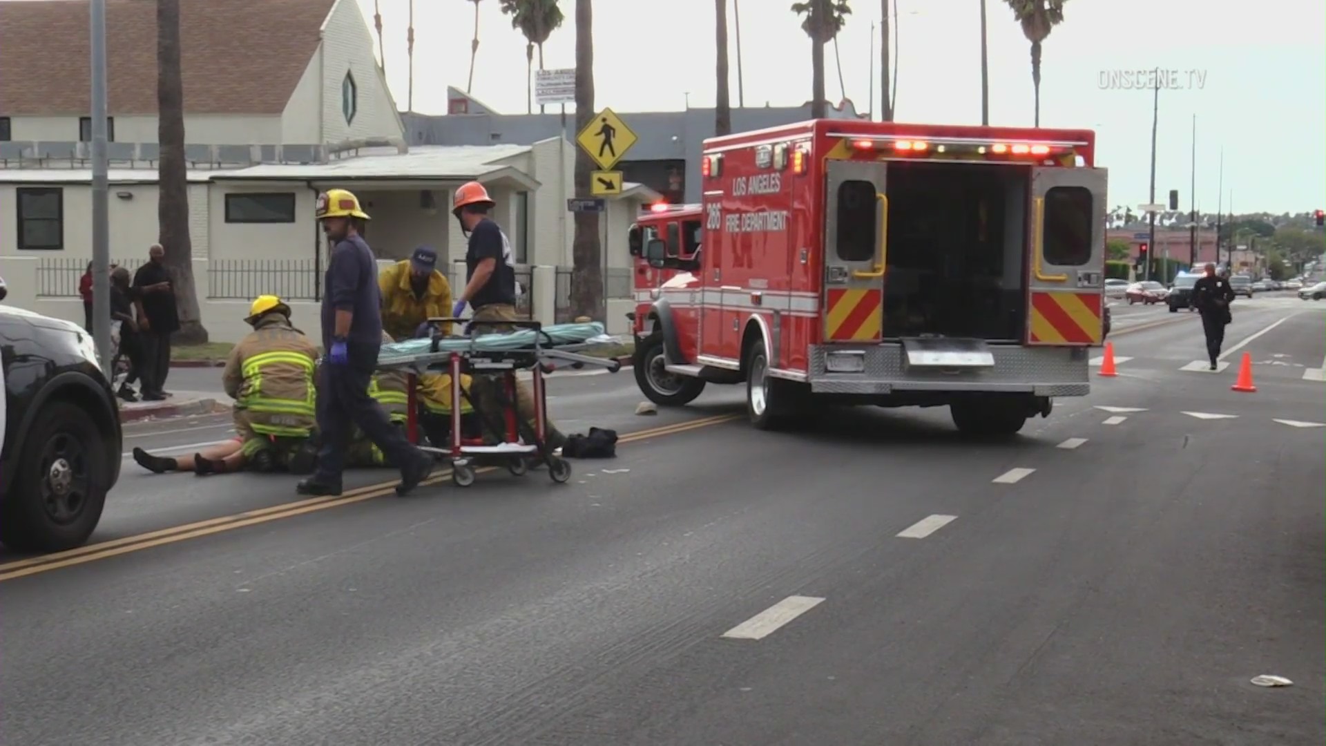 A man died after he was ejected from his dirt bike in a hit-and-run in Hyde Park on Oct. 16, 2022. (OnScene.TV)