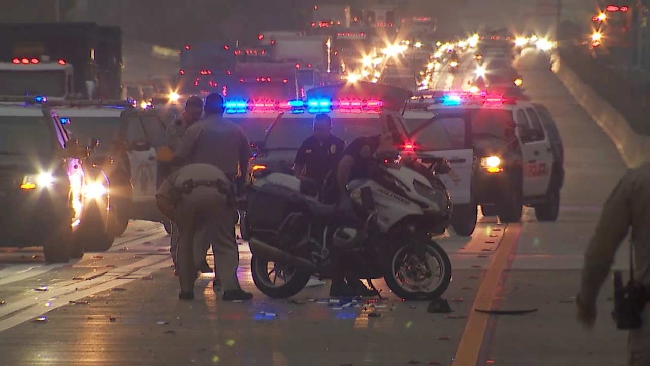 Lynwood motorcycle officer crash