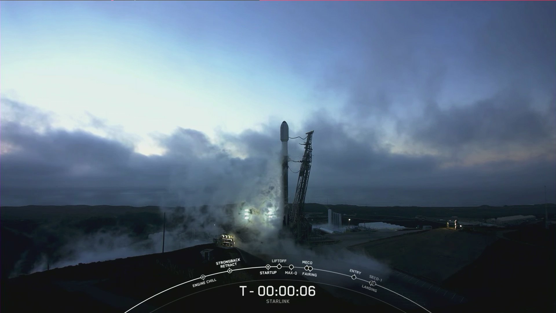 SpaceX launched a Falcon 9 rocket from a Southern California base on Thursday October, 27, 2022.