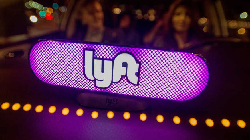 Lyft logo (Josh Edelson/AP Images for Lyft)