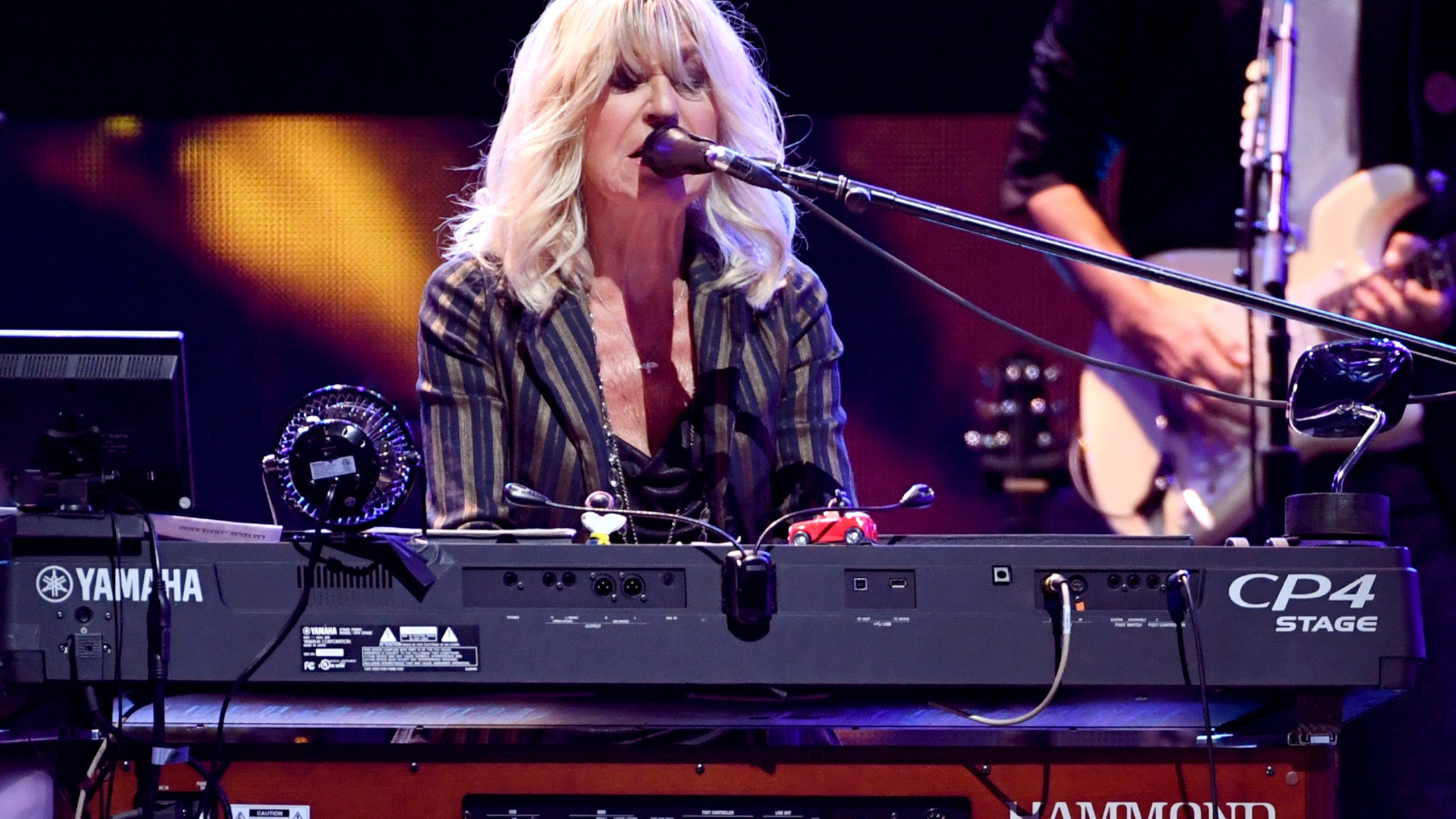 Christine McVie of Fleetwood Mac performs onstage during the 2018 iHeartRadio Music Festival at T-Mobile Arena on Sept. 21, 2018, in Las Vegas. (Kevin Winter/Getty Images for iHeartMedia)