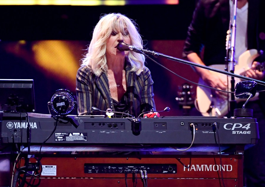 Christine McVie of Fleetwood Mac performs onstage during the 2018 iHeartRadio Music Festival at T-Mobile Arena on Sept. 21, 2018, in Las Vegas. (Kevin Winter/Getty Images for iHeartMedia)