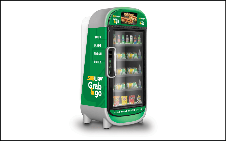 Subway Grab and Go Fridge