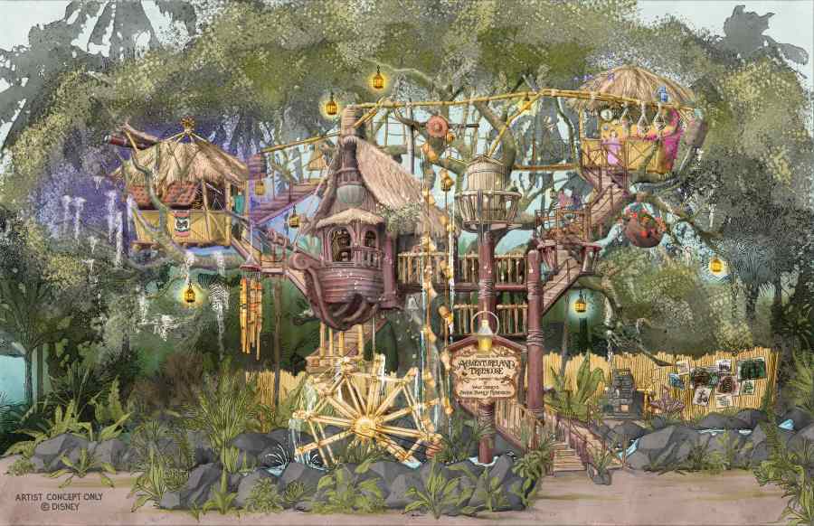 Disney's Adventureland Treehouse