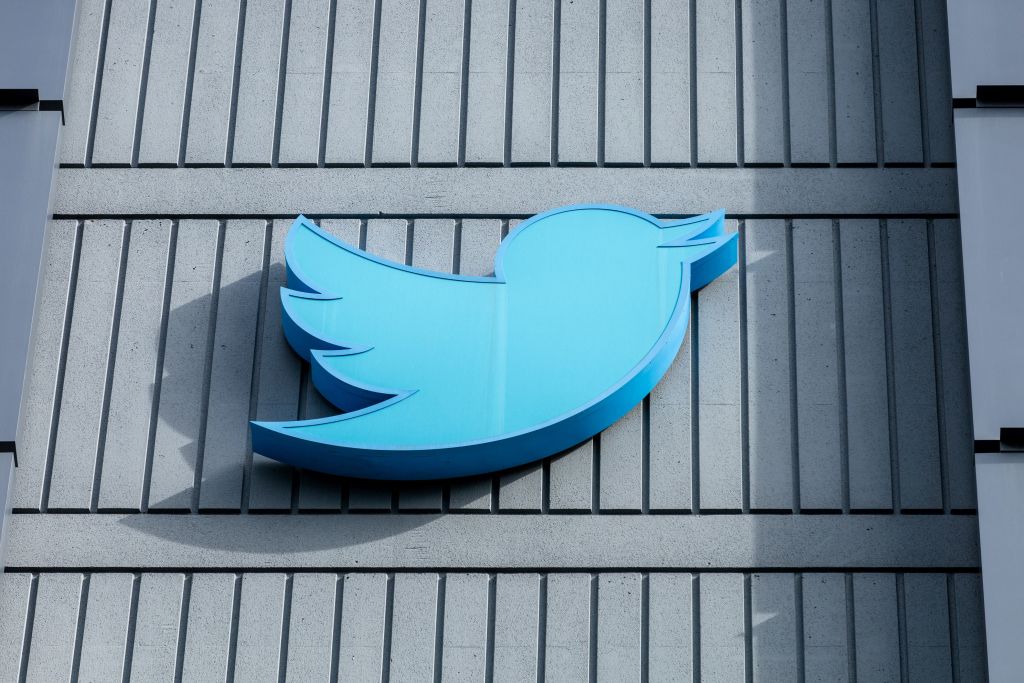 Hoping to hoard your old tweets in the event Twitter disappears? Luckily, there's a way to submit a request. (Constanza Hevia/AFP via Getty Images)