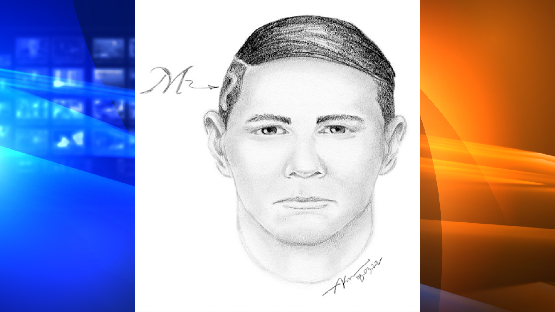 LAPD officials released this composite sketch of a man sought in a series of attempted sexual assaults in East Hollywood.