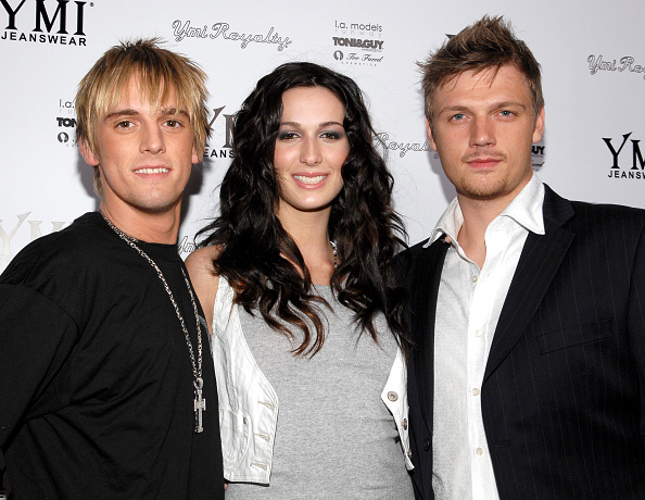 Aaron Carter, Angel Carter and Nick Carter