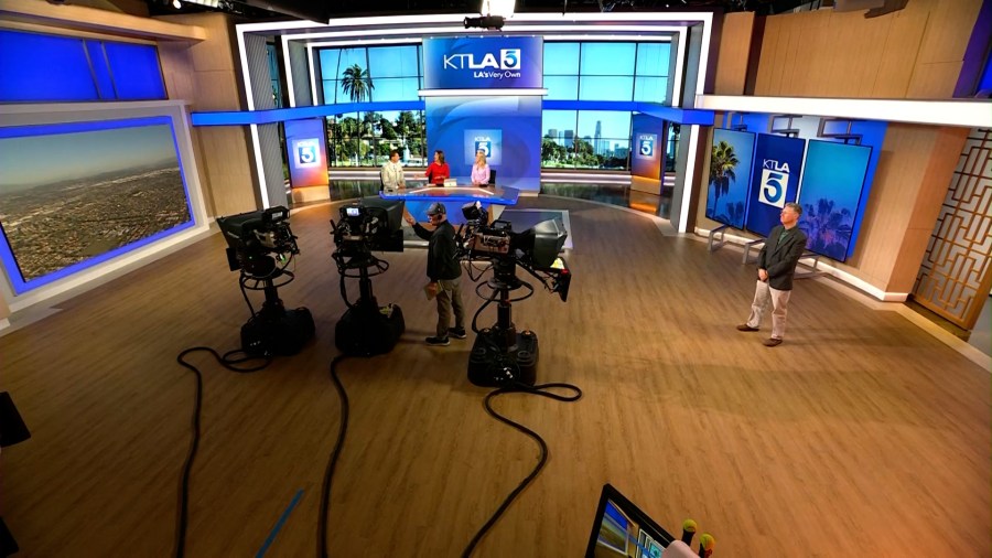 New KTLA Set