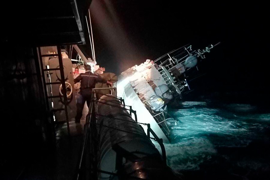 Thailand Ship Sinking