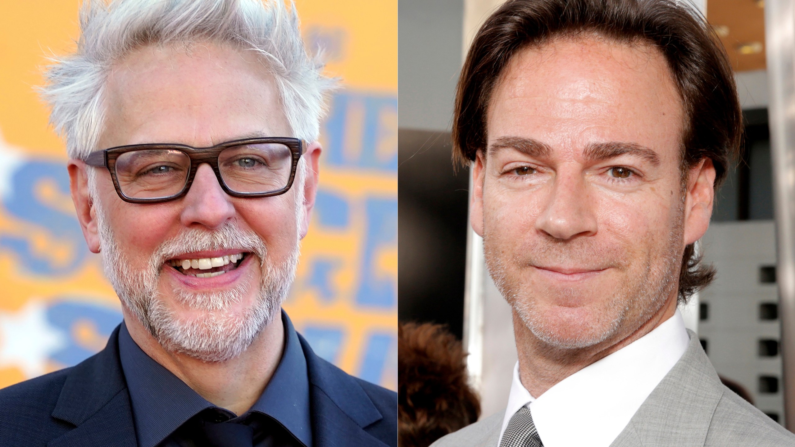 James Gunn (L) and Peter Safran (R)