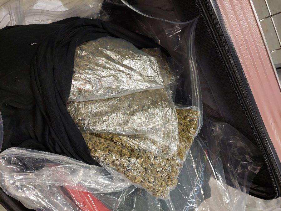 British authorities say they've confiscated more cannabis from Americans at Heathrow Airport on Jan. 17, 2023. (National Crime Agency)