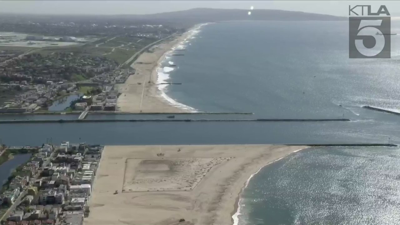 Marina Del Rey main channel and nearby beaches