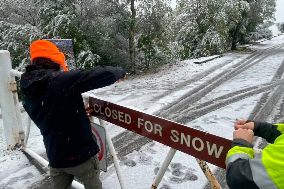 Winter Weather California