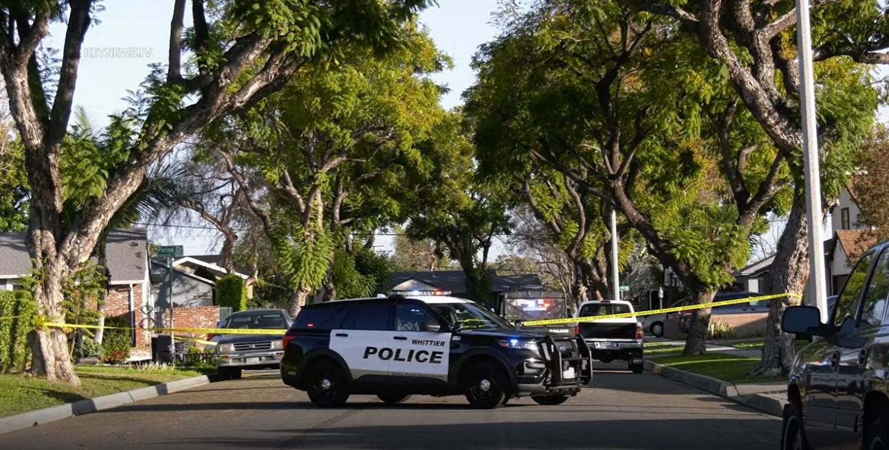 A man was killed after an apparent road rage incident in Whittier on Saturday. (KeyNewsTV)