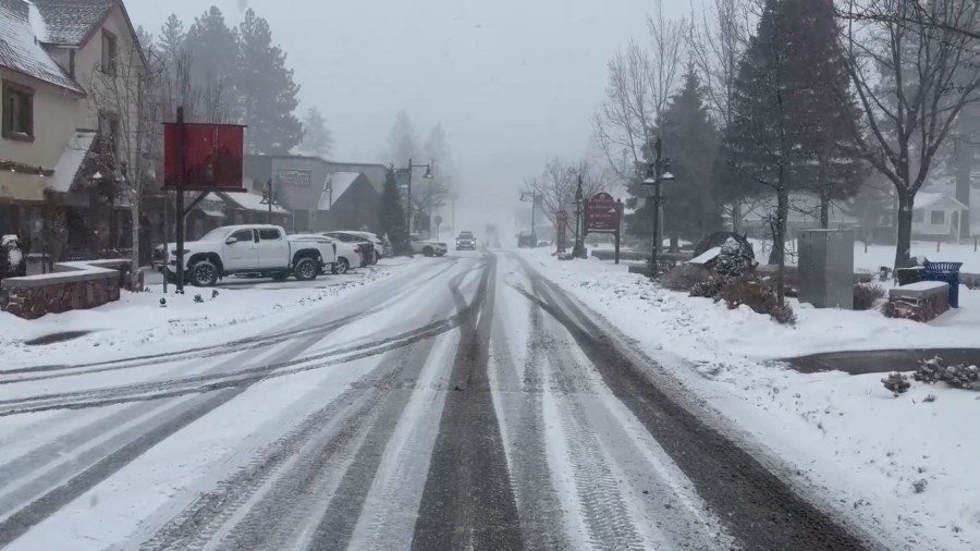 Snow in Big Bear