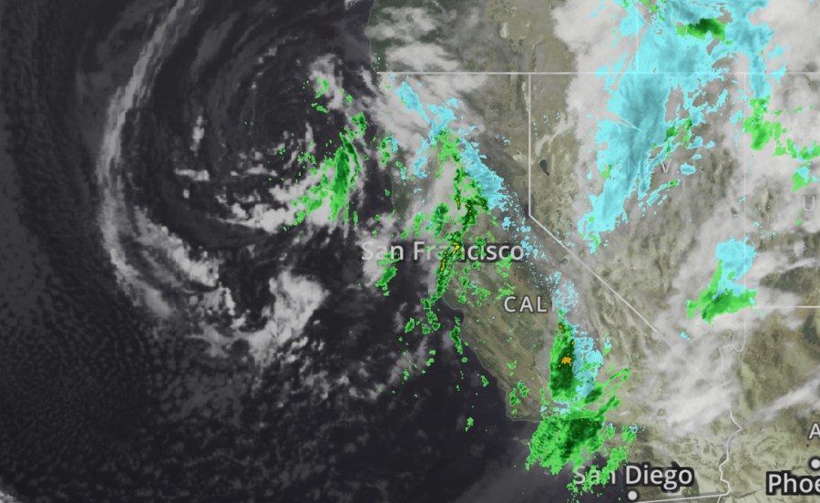 Bomb cyclone radar