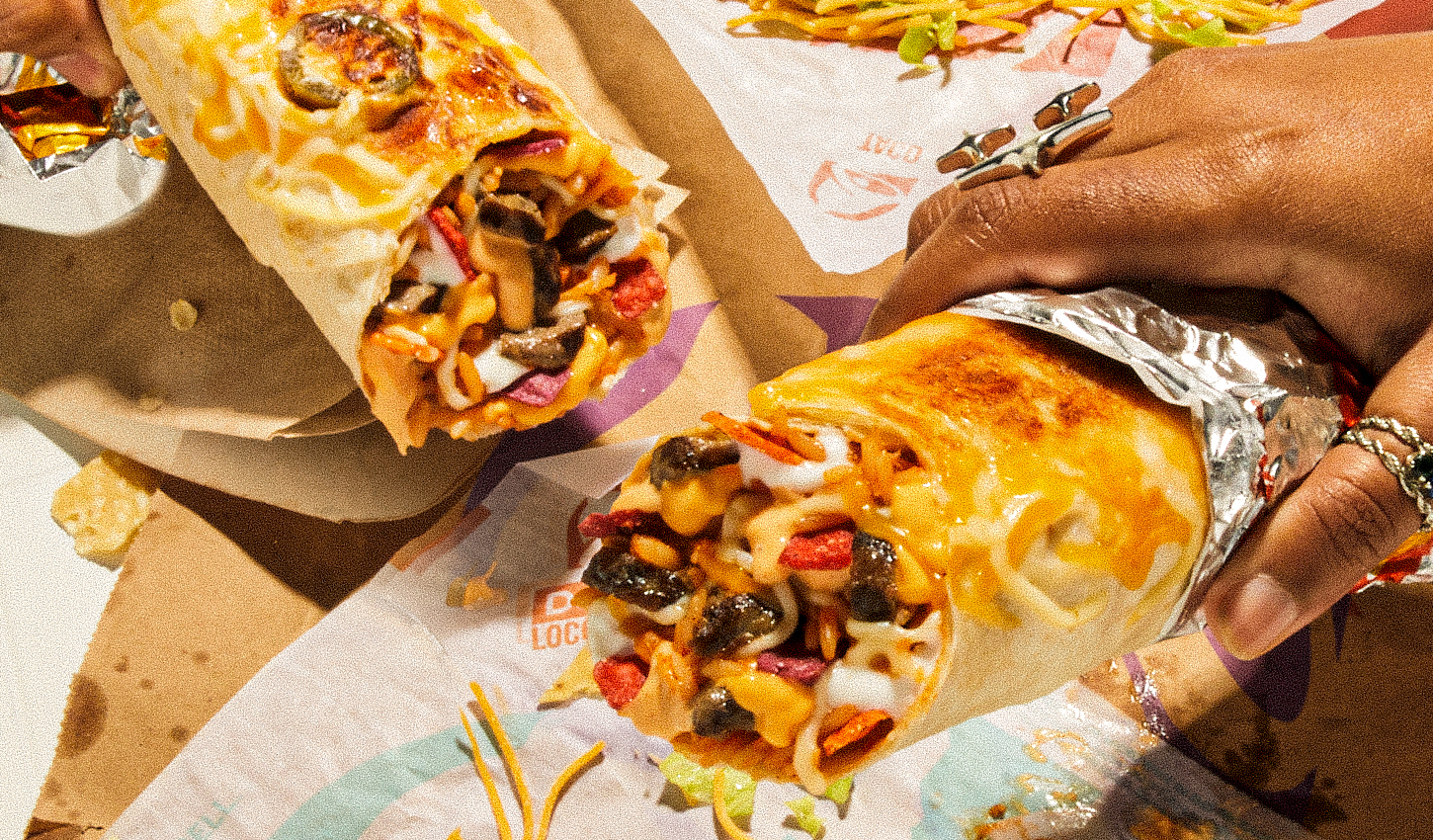 Taco Bell burrito