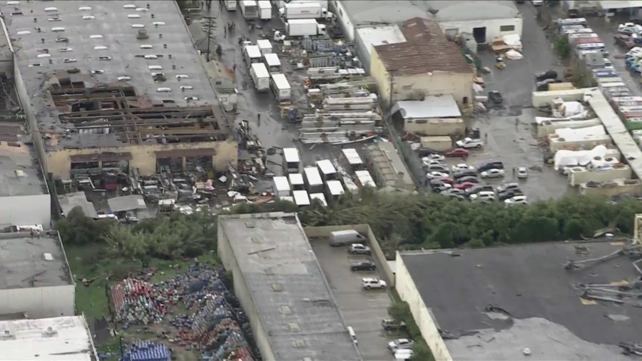 Montebello Tornado Damage