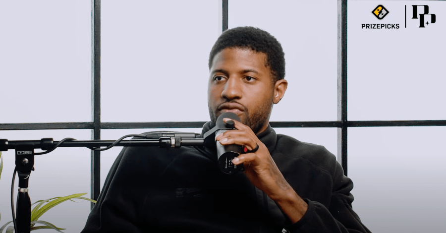 During his podcast, Podcast P with Paul George, Clippers star Paul George discussed his injury that will likely sideline him through the remainder of the NBA regular season on March 27, 2023. (Podcast P with Paul George" | Wave Sports + Entertainment)